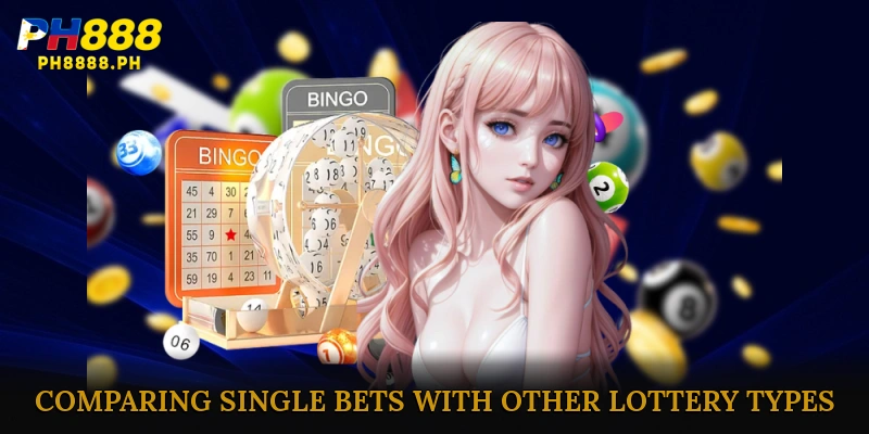Comparing Single Bets with Other Lottery Types