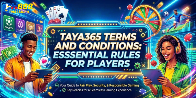 TAYA365 Terms and Conditions: Essential Rules for Players